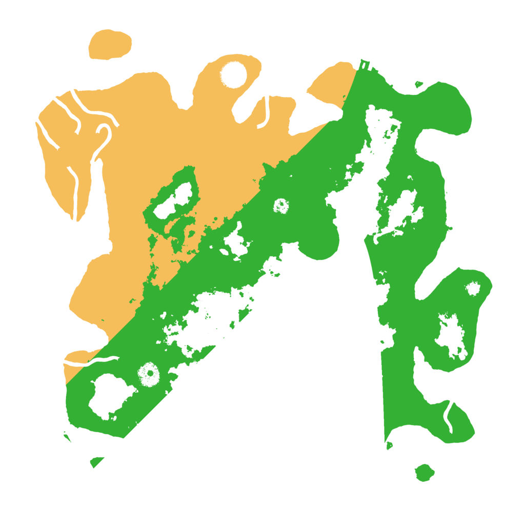 Biome Rust Map: Procedural Map, Size: 3500, Seed: 349703141