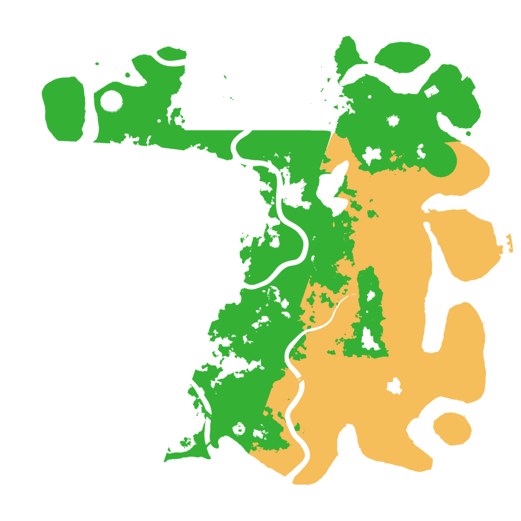 Biome Rust Map: Procedural Map, Size: 4250, Seed: 717943996