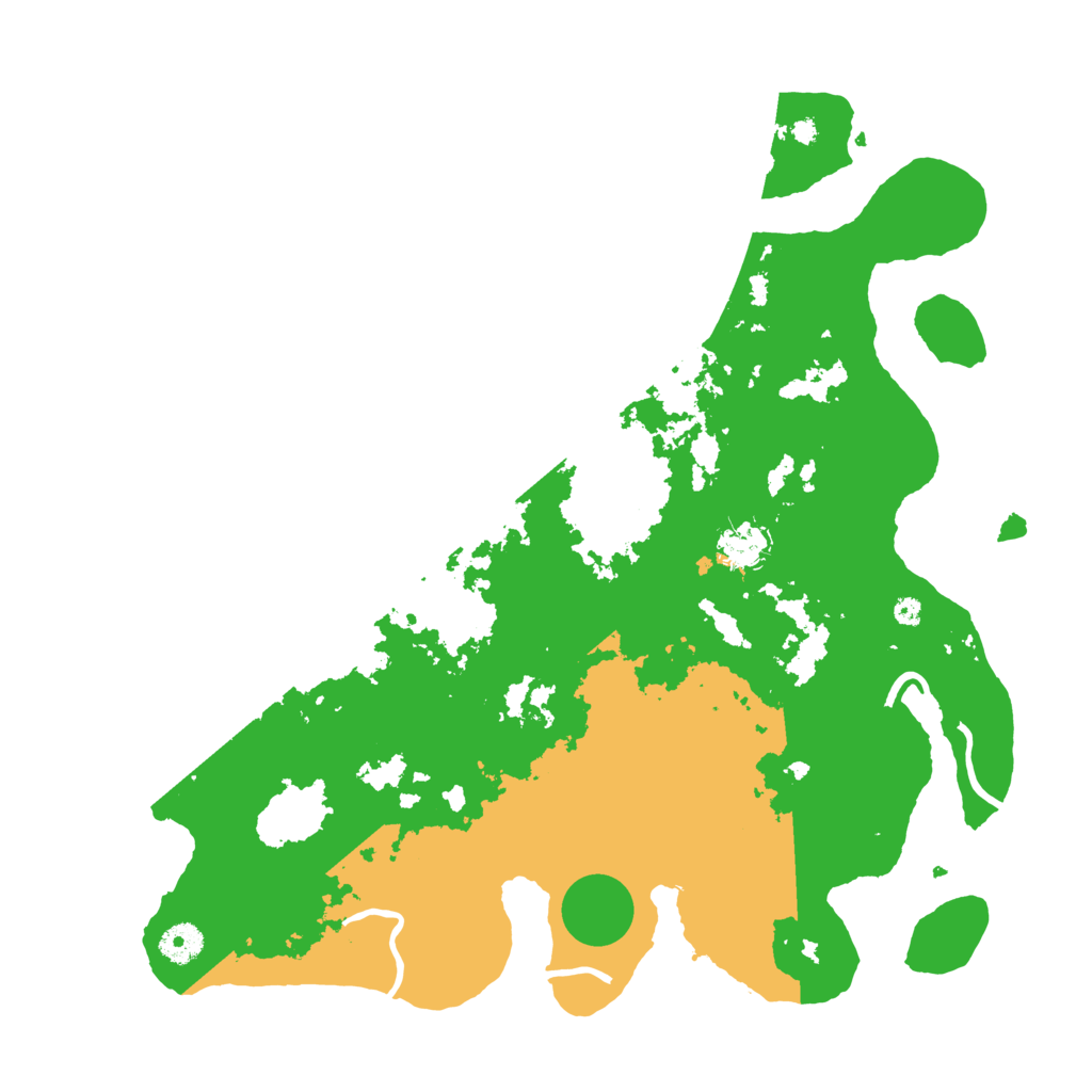 Biome Rust Map: Procedural Map, Size: 4000, Seed: 728441499