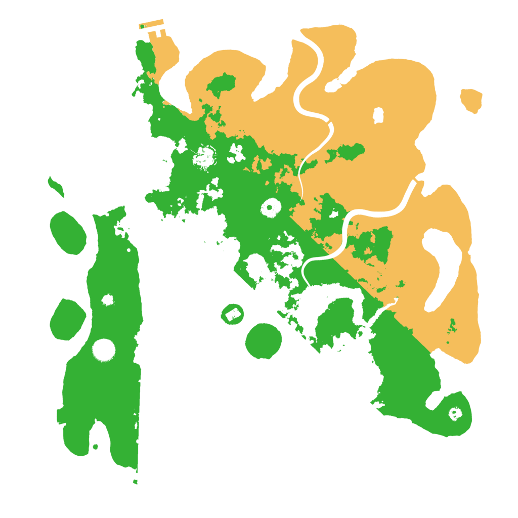 Biome Rust Map: Procedural Map, Size: 4000, Seed: 2022672352