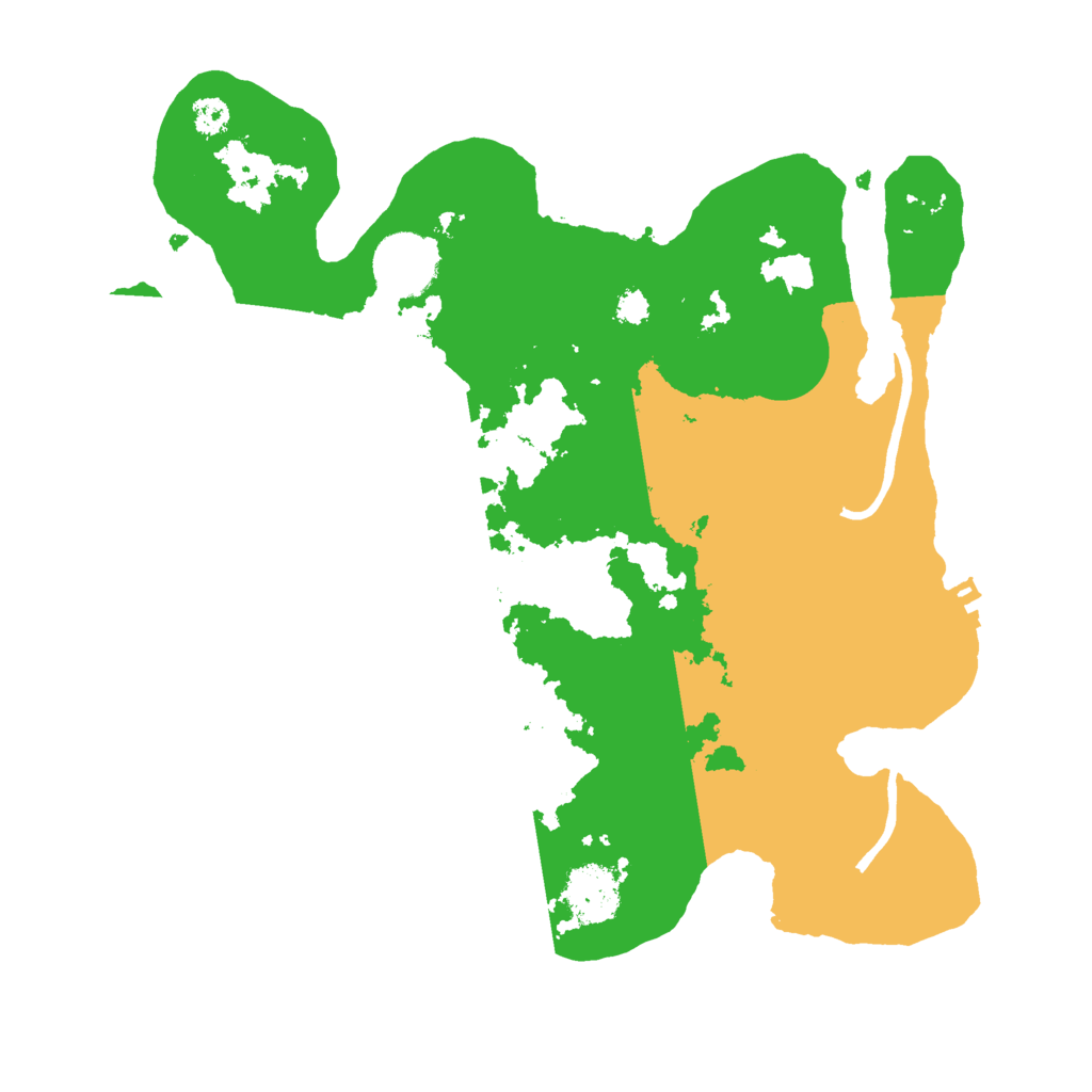 Biome Rust Map: Procedural Map, Size: 3000, Seed: 898973661