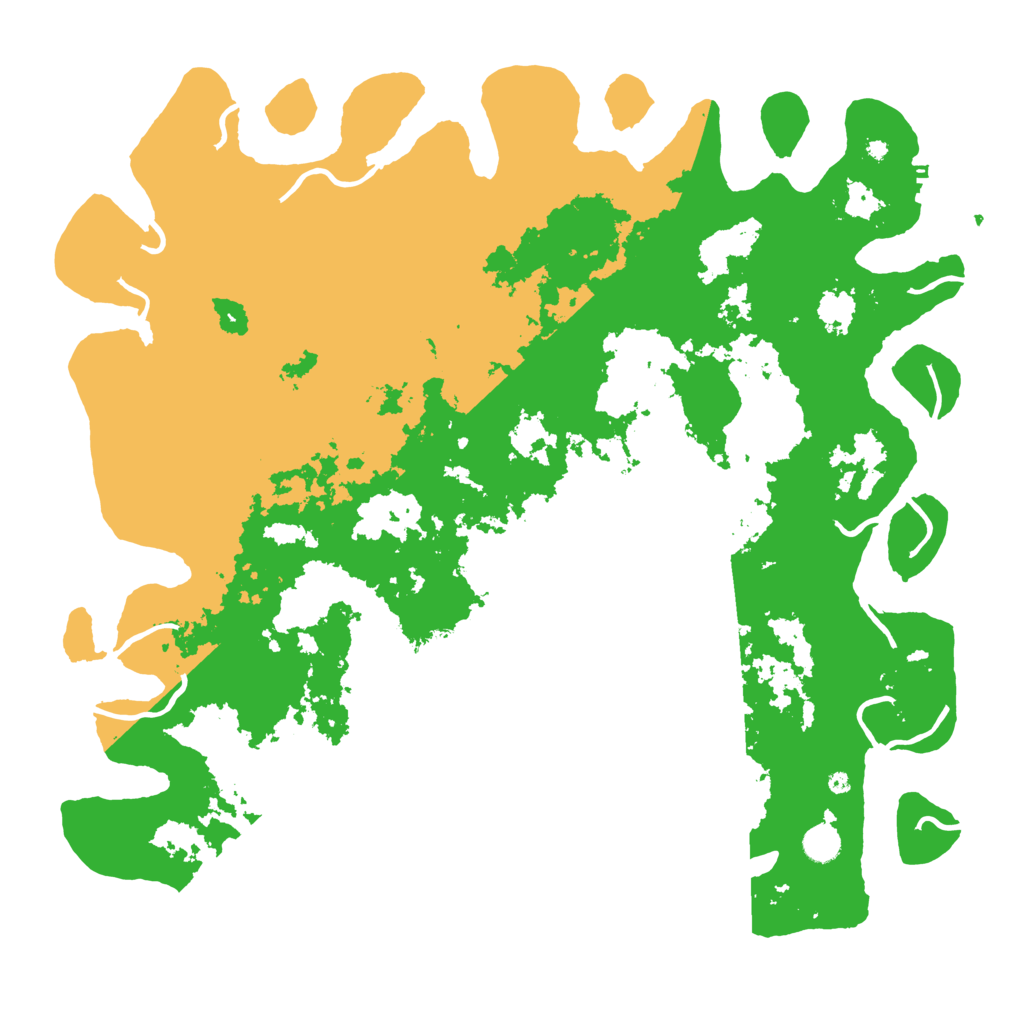 Biome Rust Map: Procedural Map, Size: 4800, Seed: 894089802
