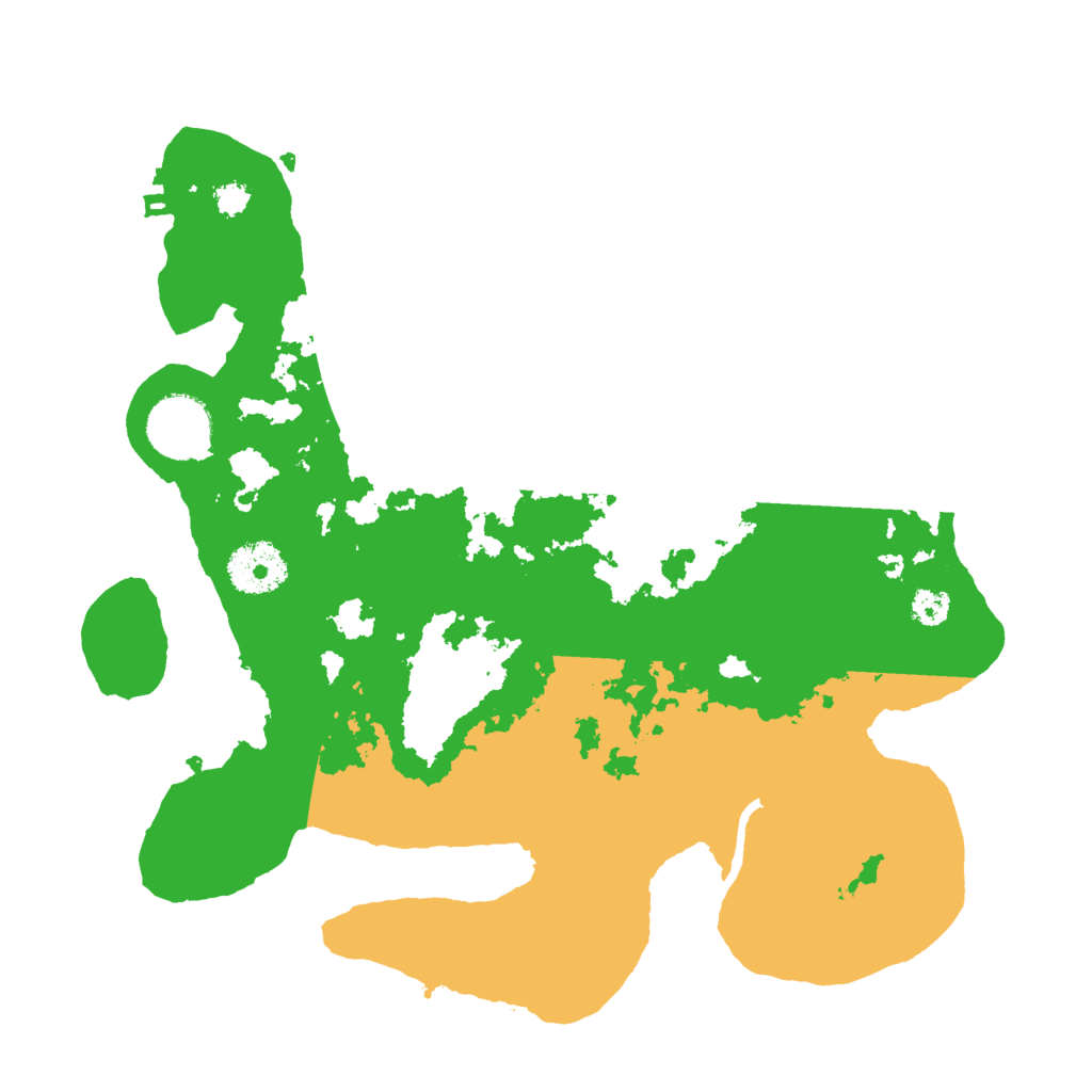 Biome Rust Map: Procedural Map, Size: 3000, Seed: 1006886212