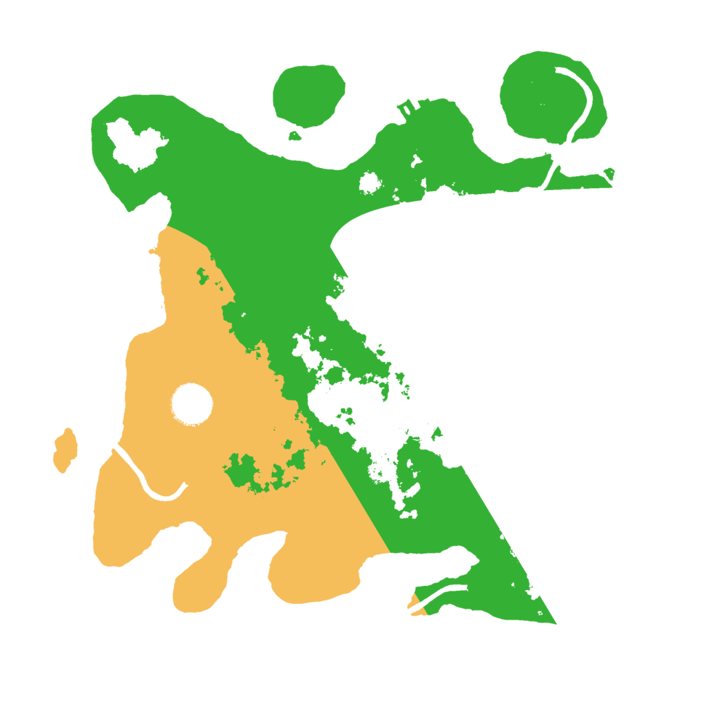 Biome Rust Map: Procedural Map, Size: 3000, Seed: 1490723764