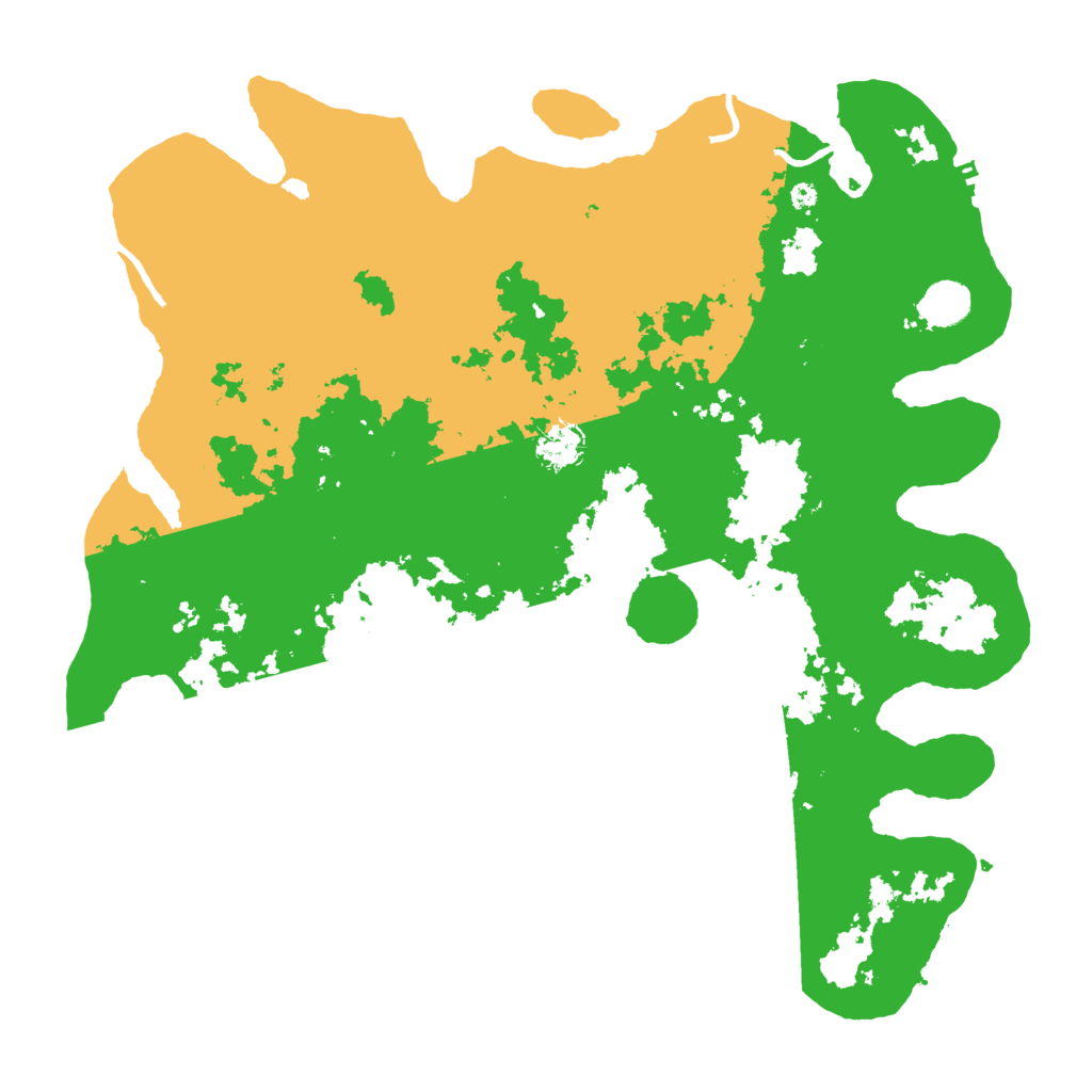 Biome Rust Map: Procedural Map, Size: 4250, Seed: 639477980