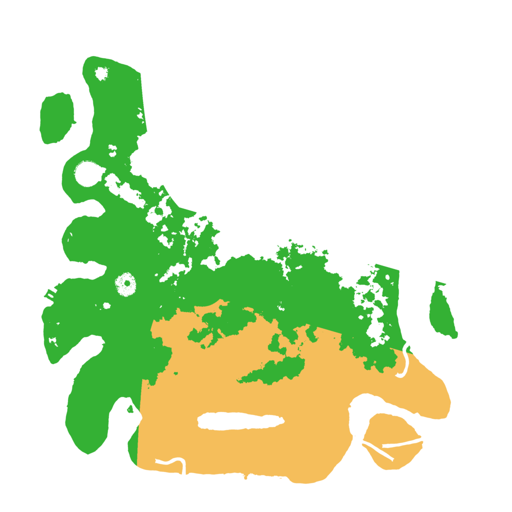 Biome Rust Map: Procedural Map, Size: 3500, Seed: 26452398