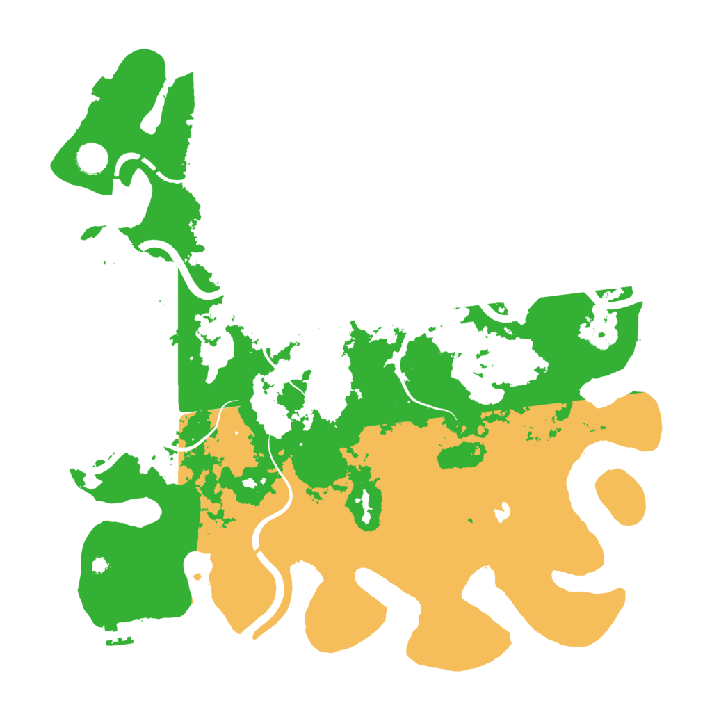 Biome Rust Map: Procedural Map, Size: 4000, Seed: 939586