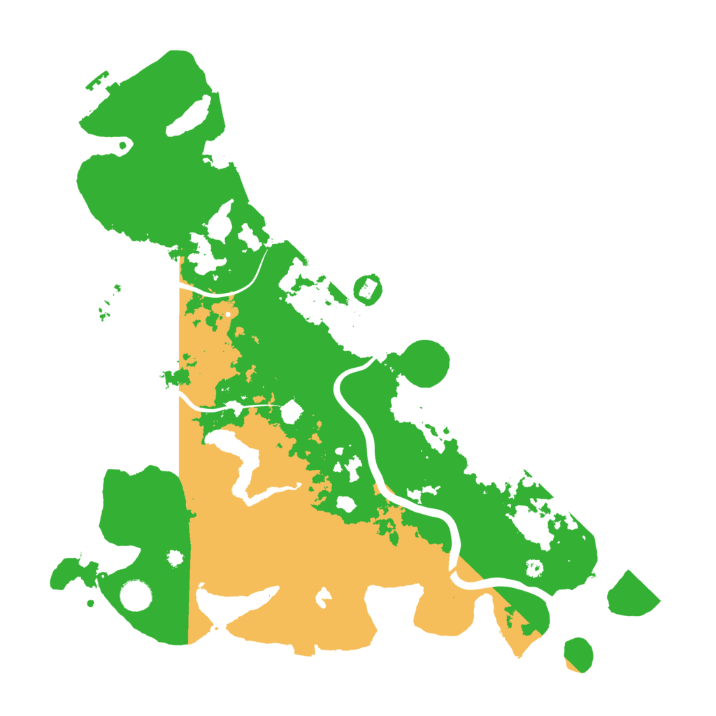 Biome Rust Map: Procedural Map, Size: 4000, Seed: 42569