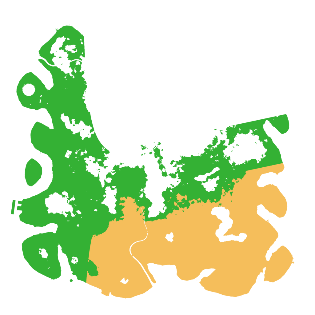 Biome Rust Map: Procedural Map, Size: 4500, Seed: 603663871