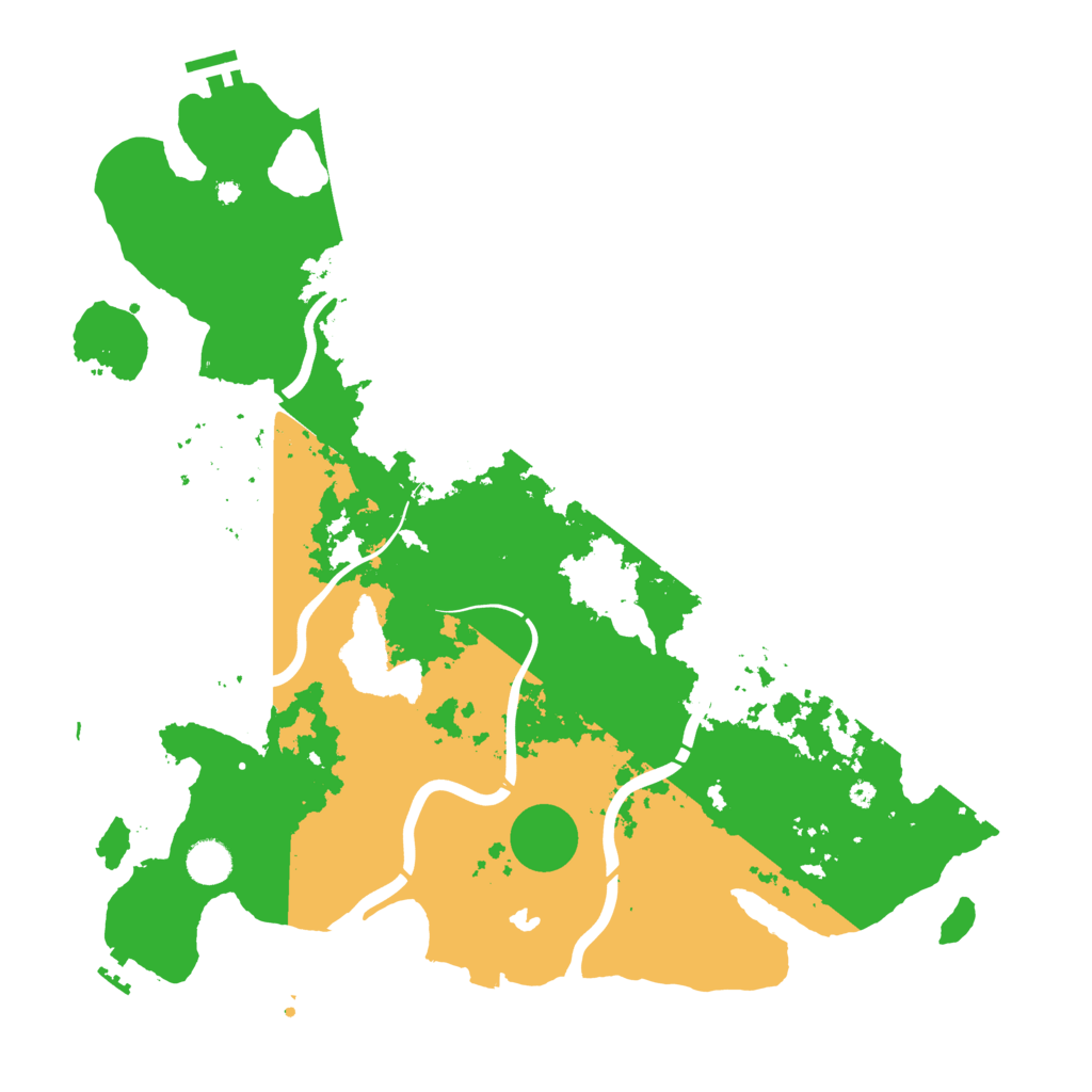 Biome Rust Map: Procedural Map, Size: 4250, Seed: 742085751