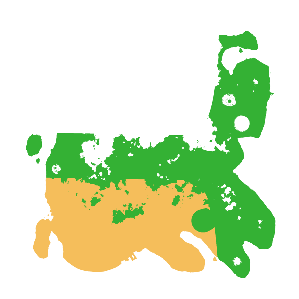 Biome Rust Map: Procedural Map, Size: 3400, Seed: 996158652