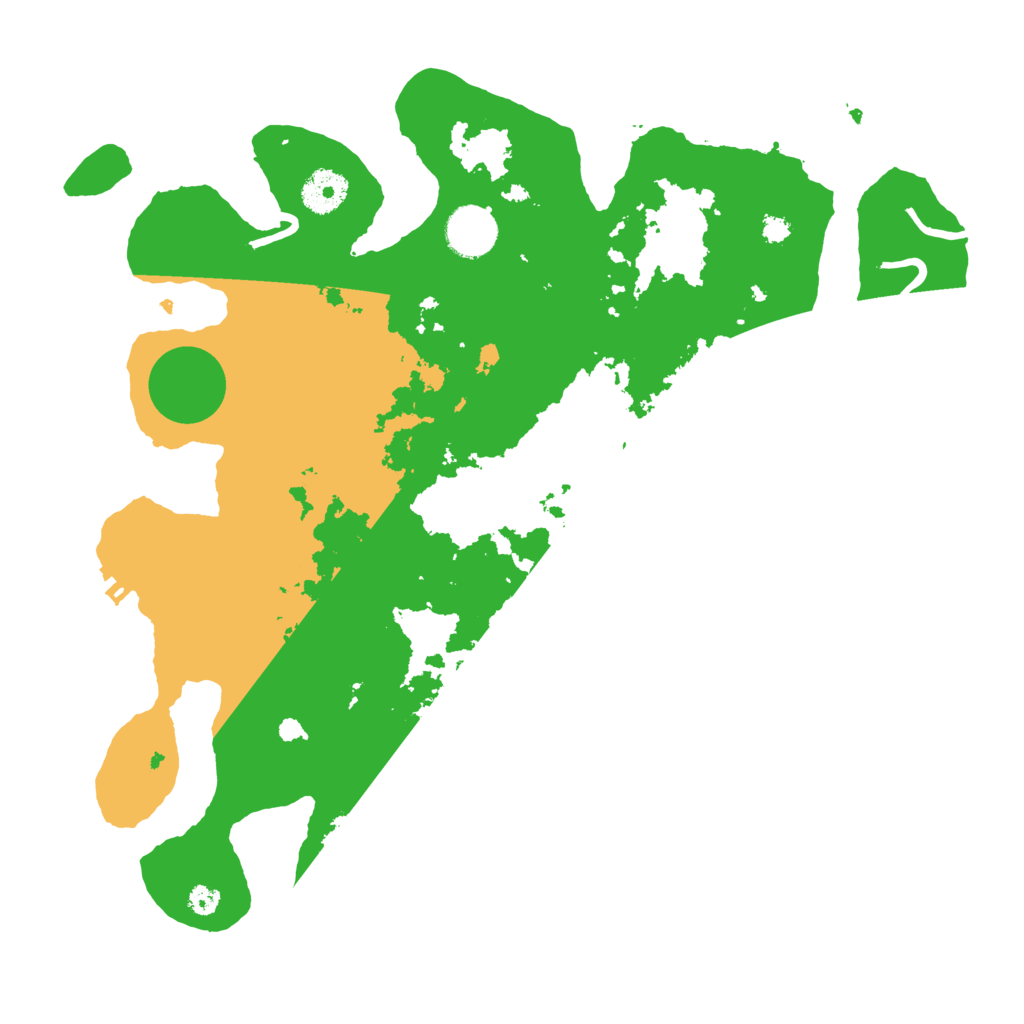 Biome Rust Map: Procedural Map, Size: 3500, Seed: 29943494