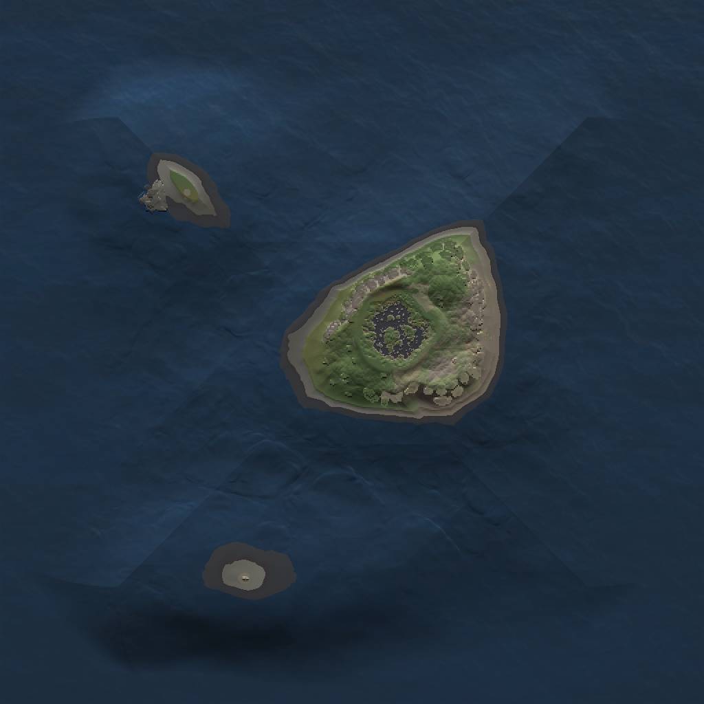 Rust Map: Procedural Map, Size: 1250, Seed: 1528580228, 4 Monuments