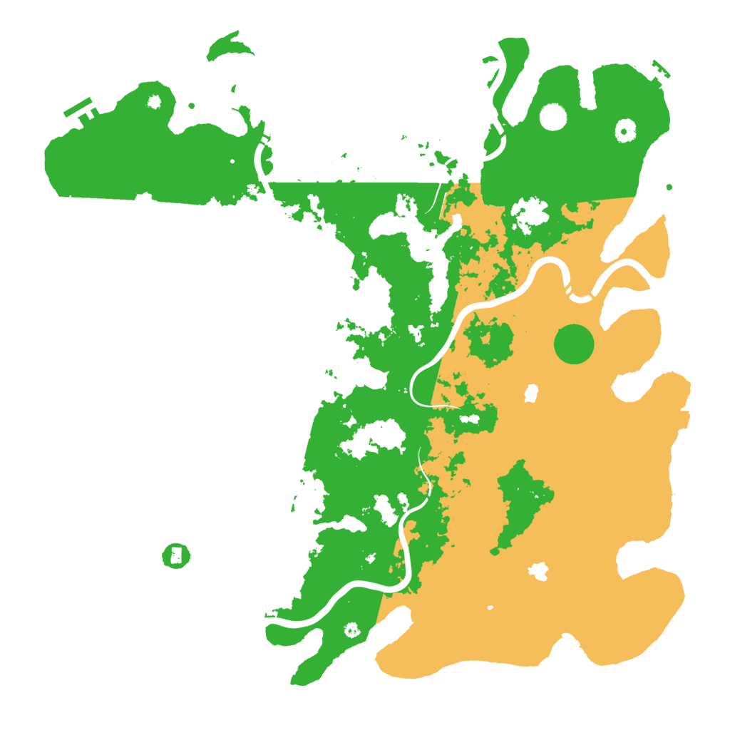Biome Rust Map: Procedural Map, Size: 4800, Seed: 1976986674
