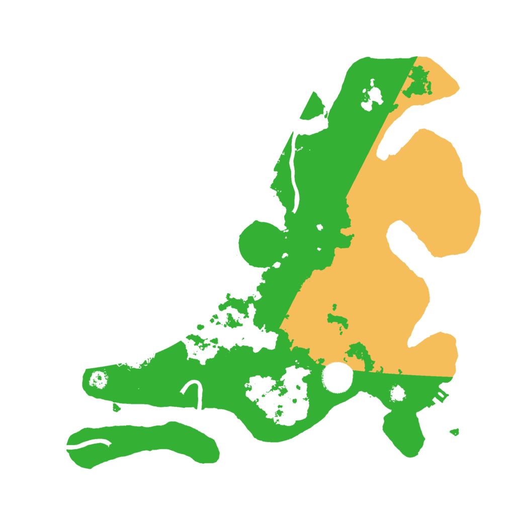 Biome Rust Map: Procedural Map, Size: 3000, Seed: 10820