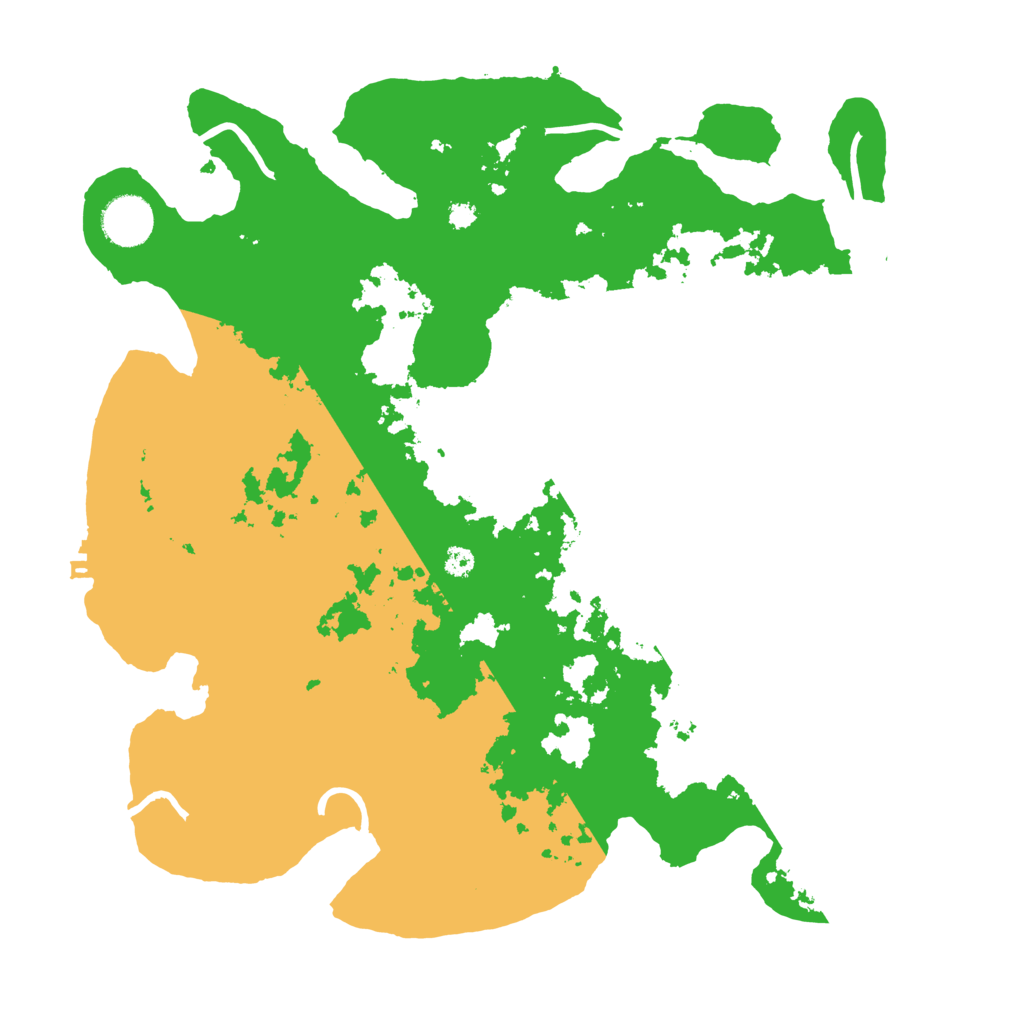 Biome Rust Map: Procedural Map, Size: 3500, Seed: 40401649