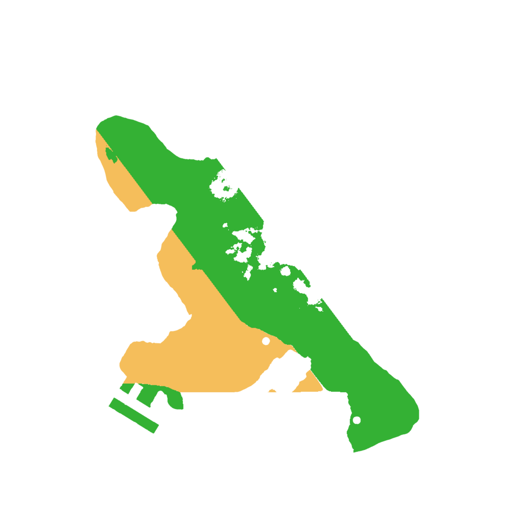 Biome Rust Map: Procedural Map, Size: 2000, Seed: 248448794