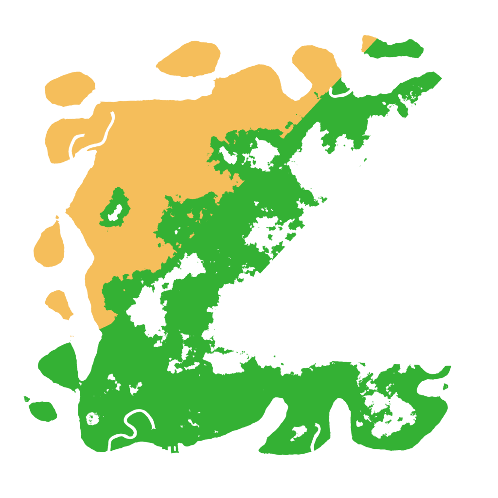 Biome Rust Map: Procedural Map, Size: 4050, Seed: 1682132903