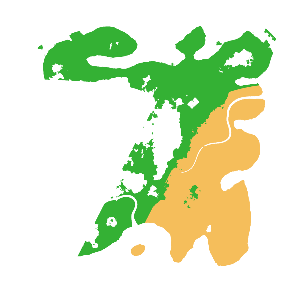 Biome Rust Map: Procedural Map, Size: 3000, Seed: 37769457