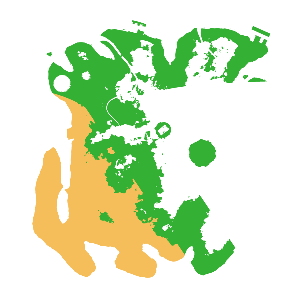 Biome Rust Map: Procedural Map, Size: 3250, Seed: 1680881708