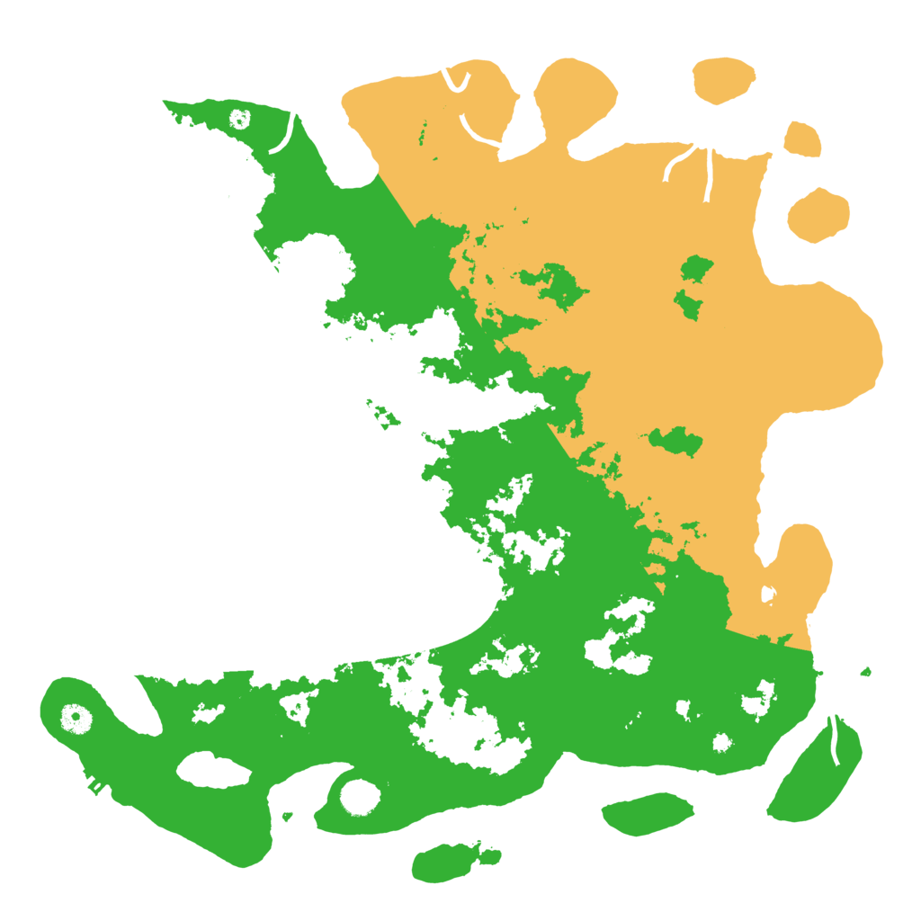 Biome Rust Map: Procedural Map, Size: 4500, Seed: 1539066848