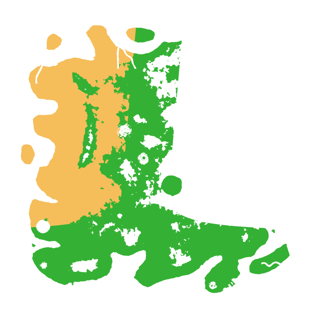 Biome Rust Map: Procedural Map, Size: 4250, Seed: 549216202