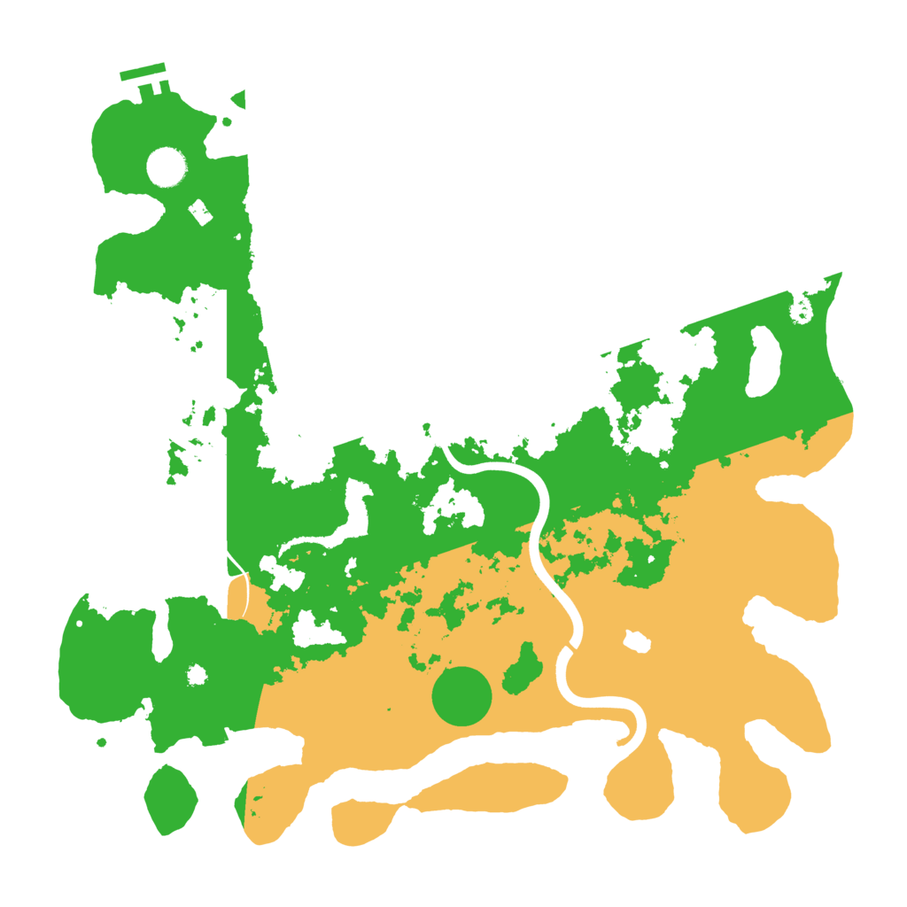 Biome Rust Map: Procedural Map, Size: 4000, Seed: 116154