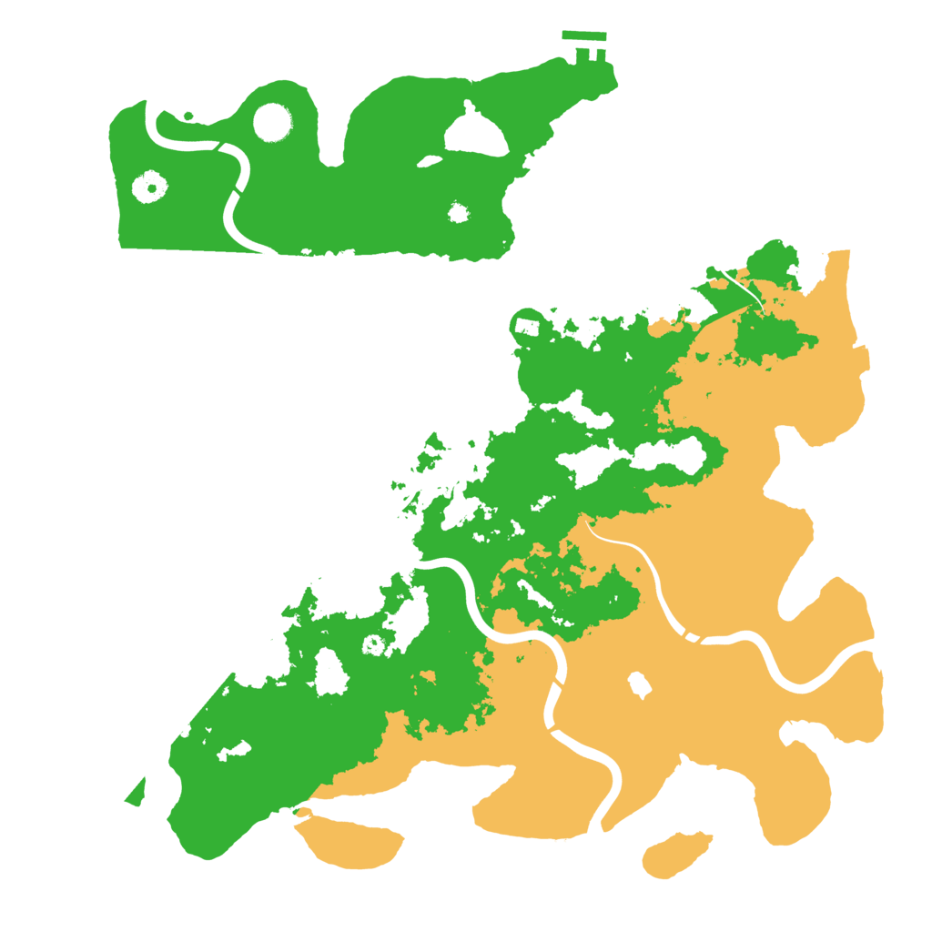 Biome Rust Map: Procedural Map, Size: 4250, Seed: 248613049
