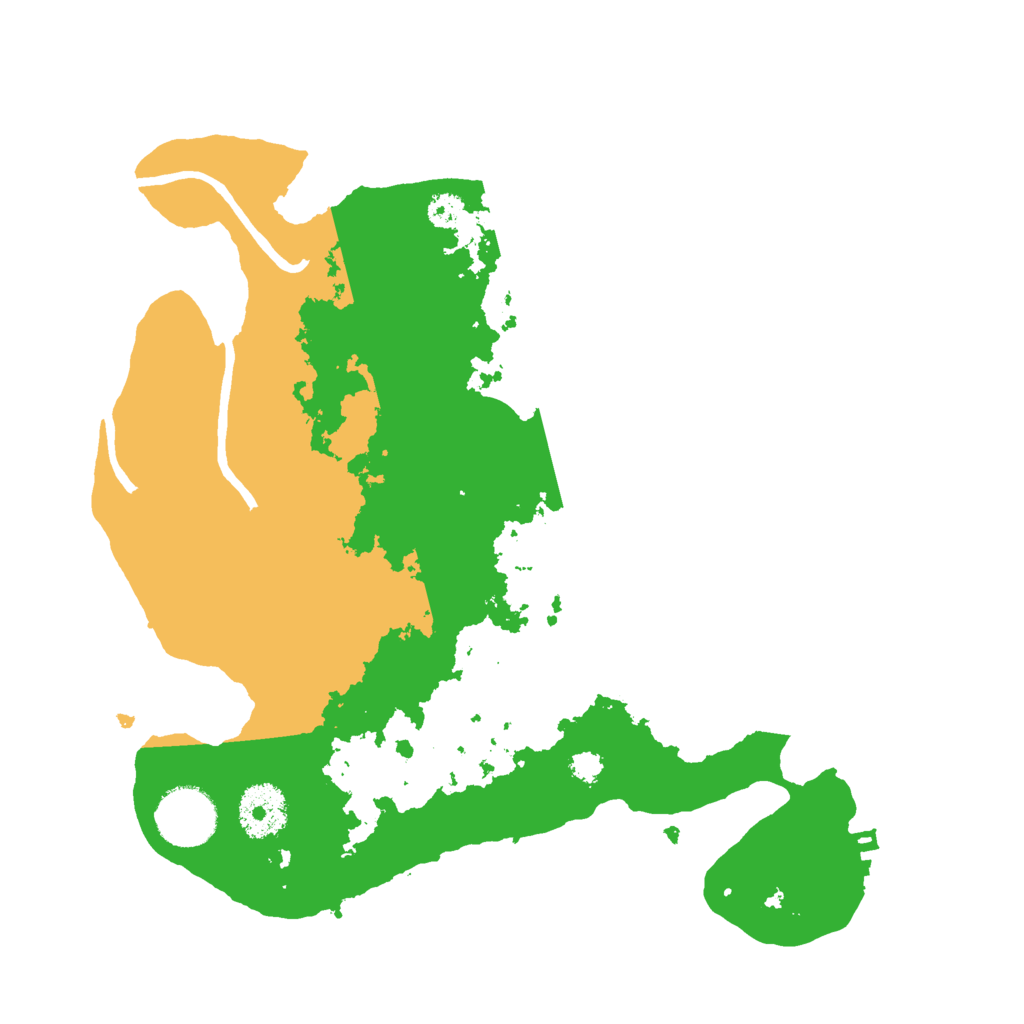 Biome Rust Map: Procedural Map, Size: 3000, Seed: 20221215