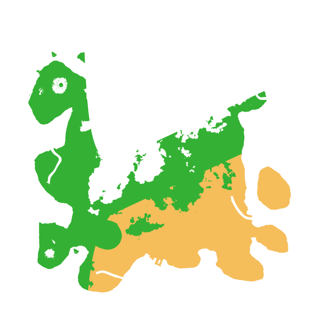 Biome Rust Map: Procedural Map, Size: 3000, Seed: 3784201