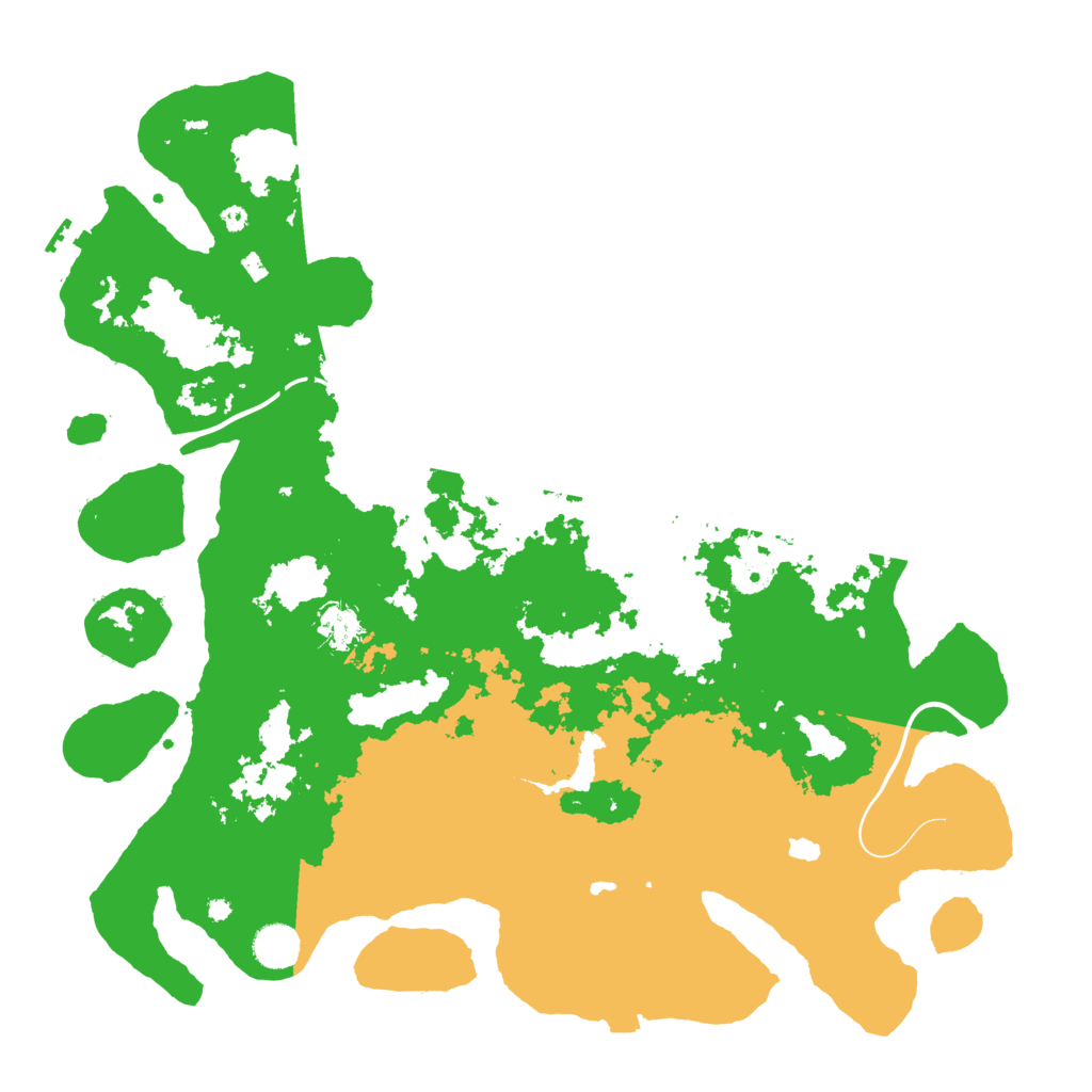 Biome Rust Map: Procedural Map, Size: 4250, Seed: 2107917323