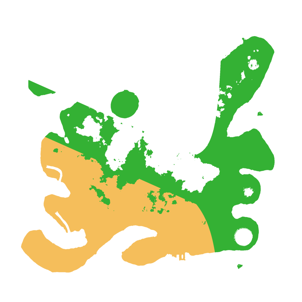 Biome Rust Map: Procedural Map, Size: 3000, Seed: 51858