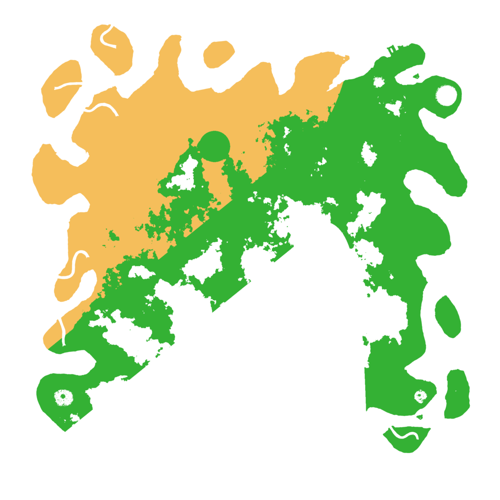 Biome Rust Map: Procedural Map, Size: 4250, Seed: 1801135865