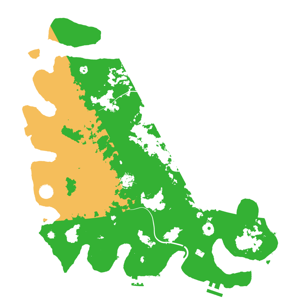 Biome Rust Map: Procedural Map, Size: 3750, Seed: 12825