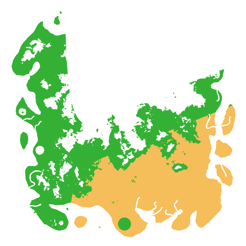 Biome Rust Map: Procedural Map, Size: 5010, Seed: 35002