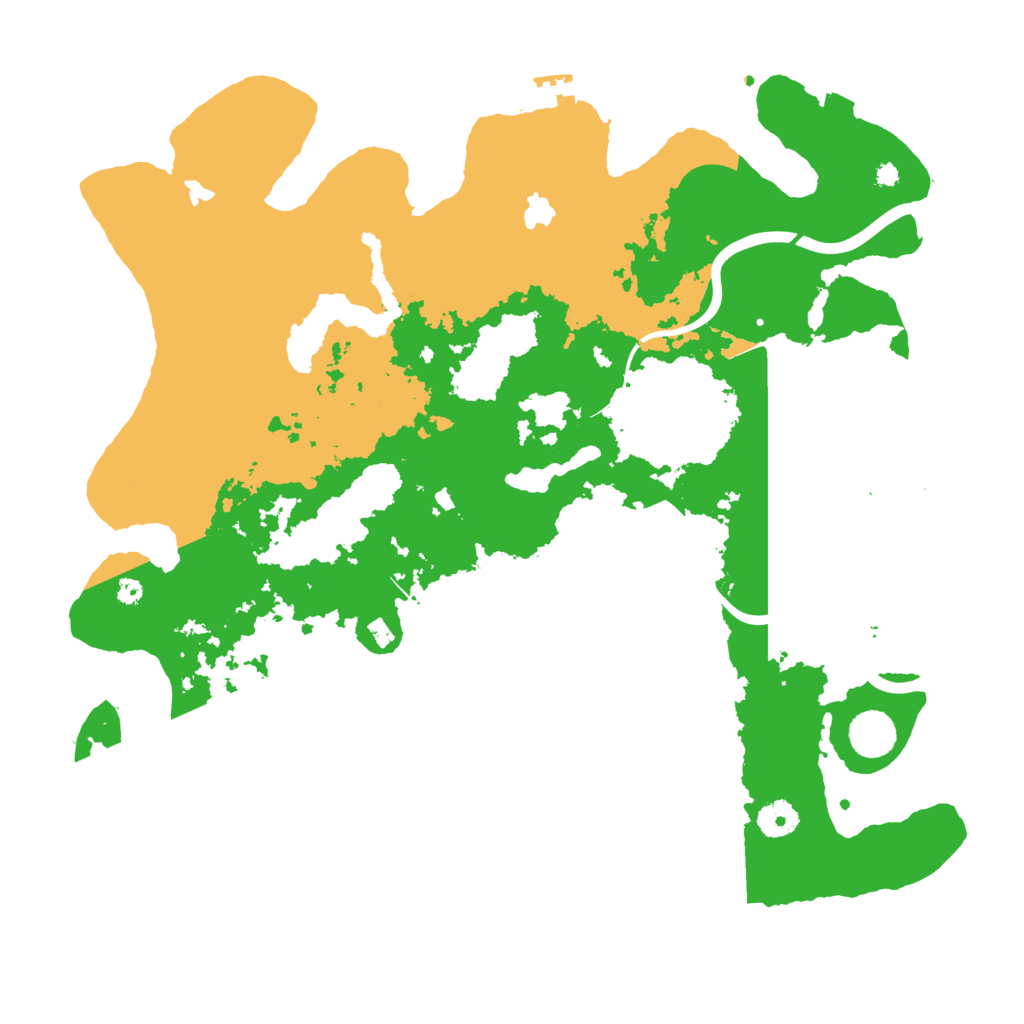 Biome Rust Map: Procedural Map, Size: 4000, Seed: 56123384