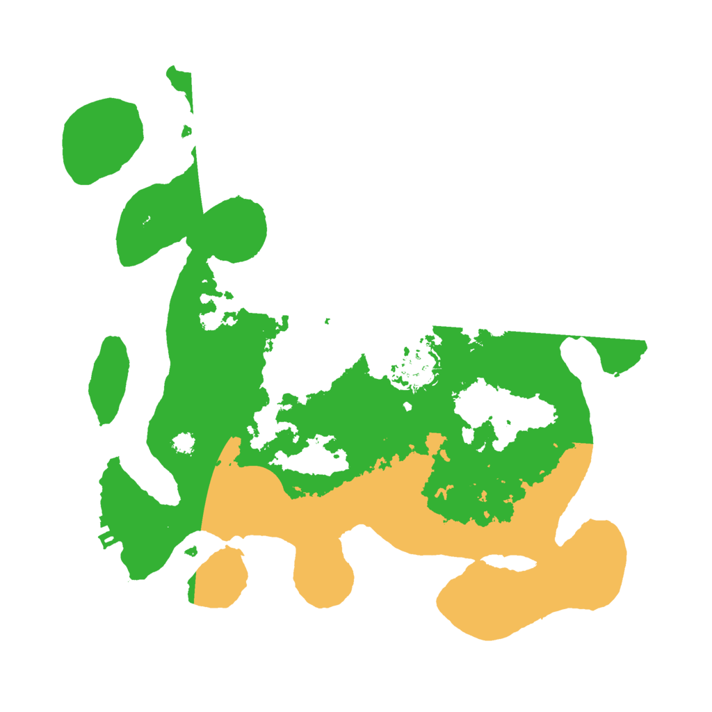 Biome Rust Map: Procedural Map, Size: 3000, Seed: 88105424