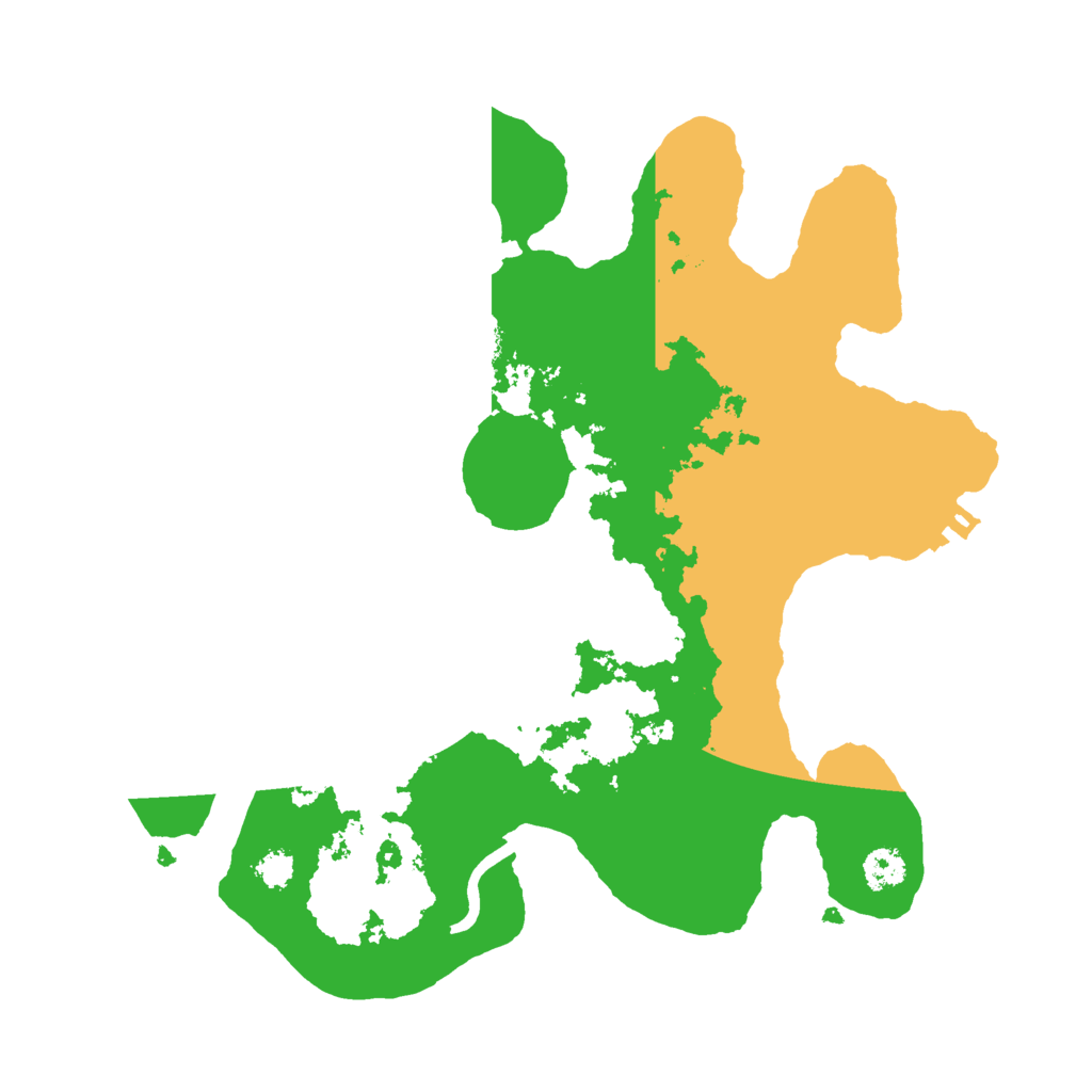 Biome Rust Map: Procedural Map, Size: 2700, Seed: 1011910860