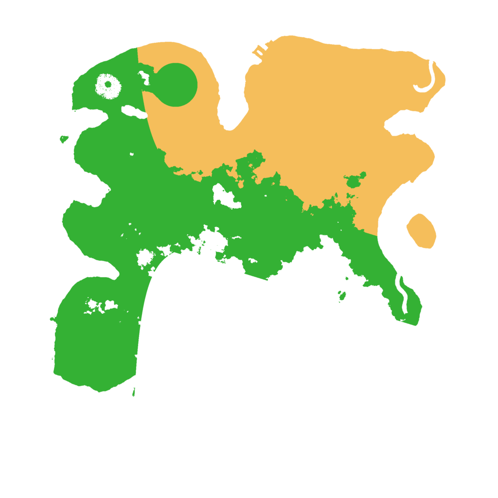 Biome Rust Map: Procedural Map, Size: 3000, Seed: 1797387401