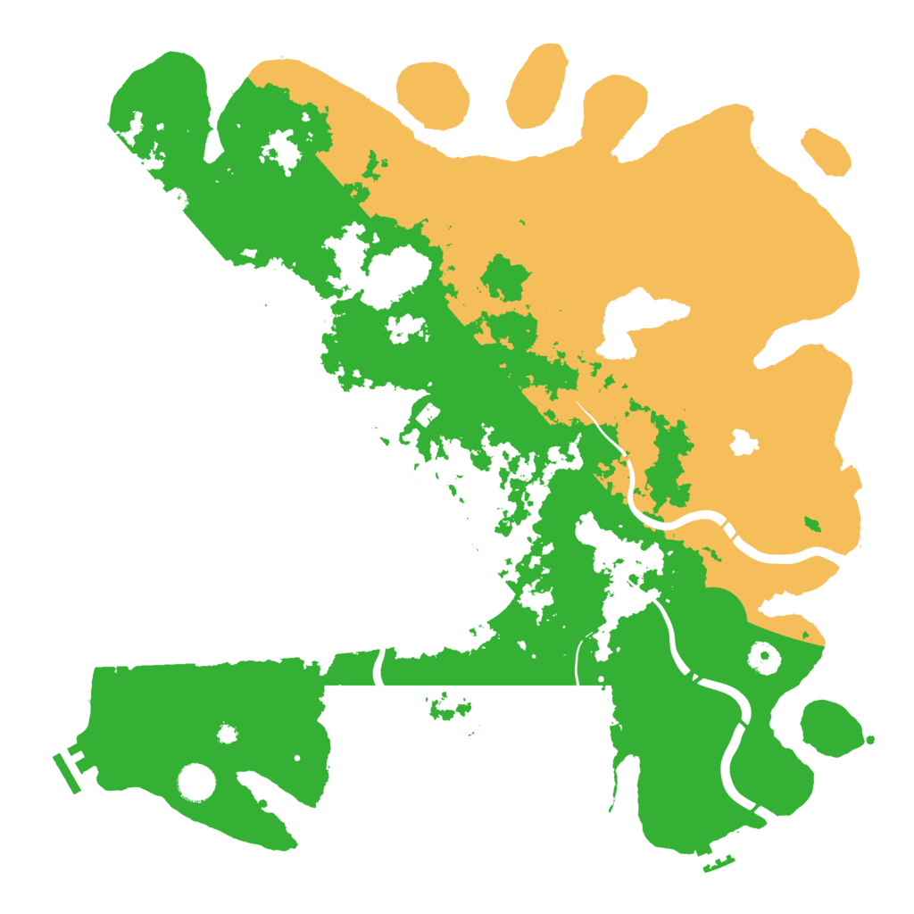 Biome Rust Map: Procedural Map, Size: 4250, Seed: 1108573351