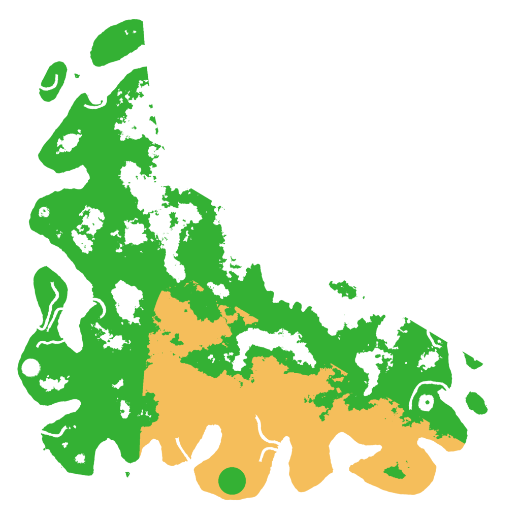 Biome Rust Map: Procedural Map, Size: 5004, Seed: 10501