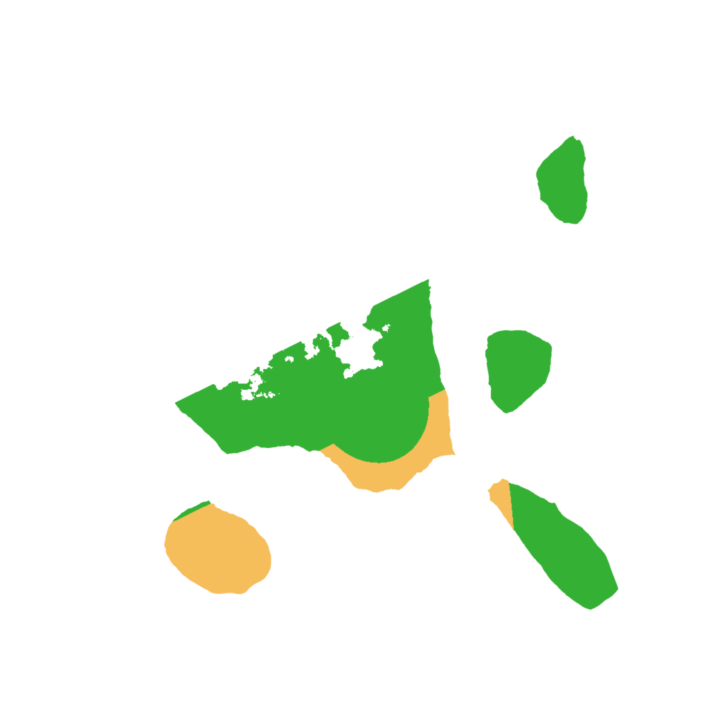 Biome Rust Map: Barren, Size: 2000, Seed: 56089472