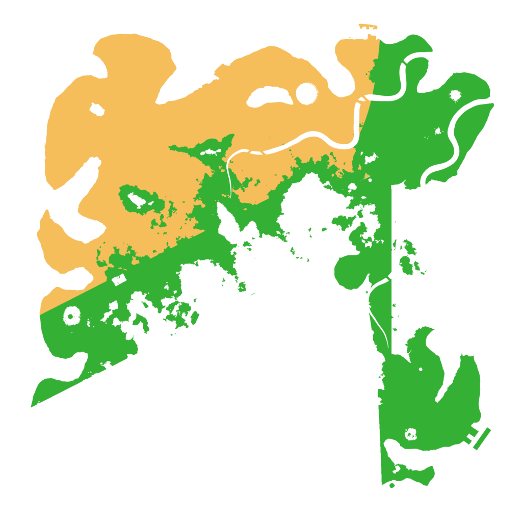 Biome Rust Map: Procedural Map, Size: 4250, Seed: 1243396368