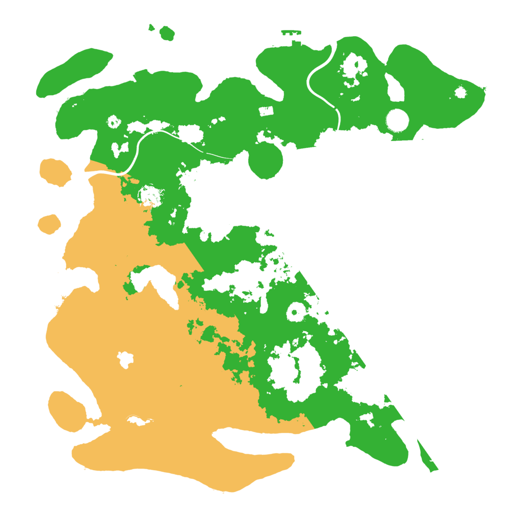Biome Rust Map: Procedural Map, Size: 4000, Seed: 22121986