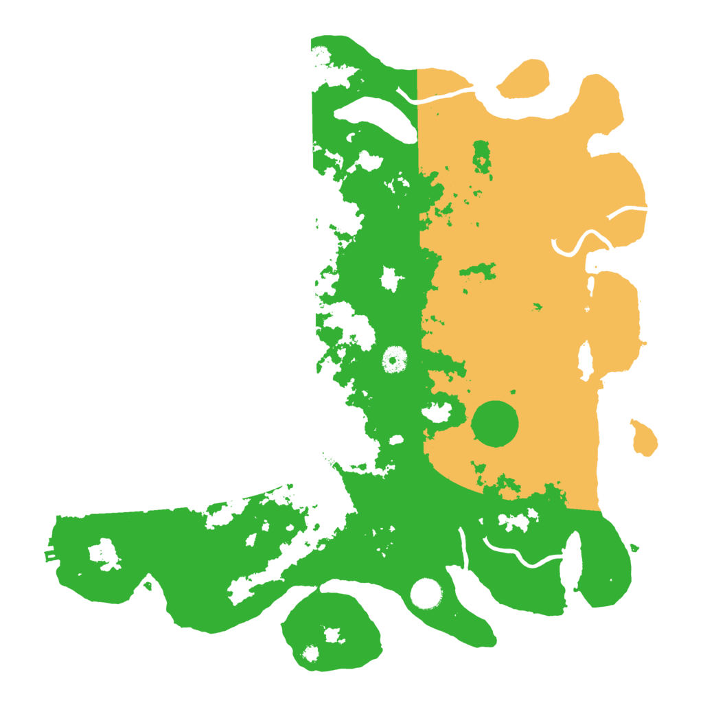 Biome Rust Map: Procedural Map, Size: 4000, Seed: 1253646357