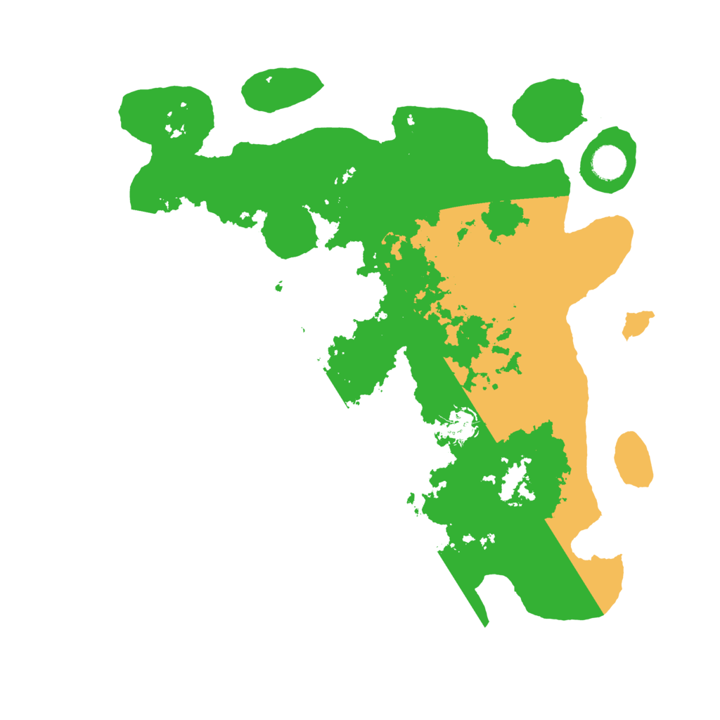 Biome Rust Map: Barren, Size: 3700, Seed: 1410169813