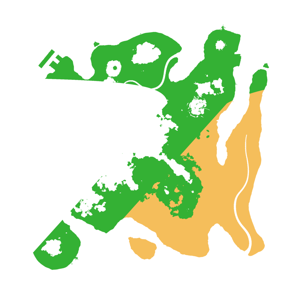 Biome Rust Map: Procedural Map, Size: 2800, Seed: 126346512