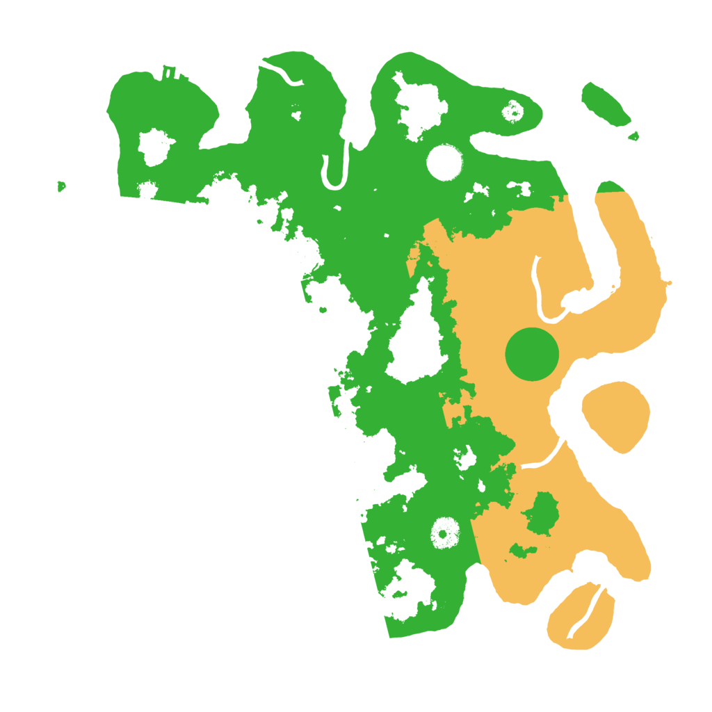 Biome Rust Map: Procedural Map, Size: 3500, Seed: 1926175098