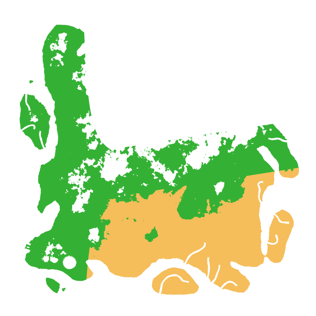 Biome Rust Map: Procedural Map, Size: 4250, Seed: 466060951