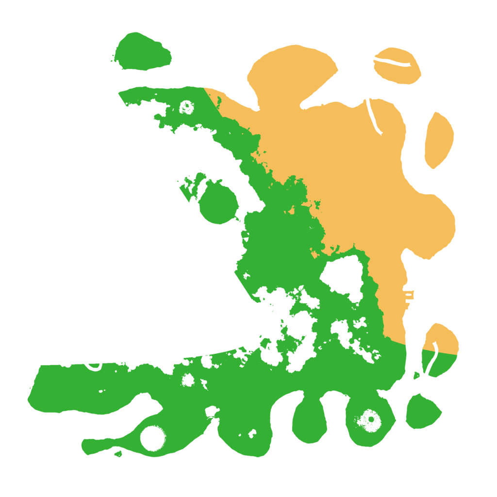 Biome Rust Map: Procedural Map, Size: 3500, Seed: 1405718899